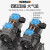 科麦斯无油空压机220v小型气泵工业级高压空气压缩机便携木工打气泵 60L免保养空压机+9件套