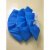 COFLYEE 50只/包一次性鞋套蓝白加厚耐磨PP+CPE覆膜防水防滑鞋套防护鞋套定制 蓝色 15*40