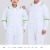 胜丽W41系列 连体式棉质工作服劳保服白色 xl 1件装