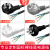 福为胜 三孔裸尾线国标三插头带线电源线 铜芯自接线 黑色 10A 3*1平方 0.5米 FWS-DX3007-0.5M