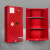 OEMG 防爆柜化学品安全柜加仑工业易燃危险品防火箱危化品储存柜  45加仑红（加厚款）