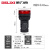 德力西指示灯LD11-22B信号灯LD11-22D绿色电压220V 380V AC DC24V AC DC24V