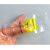 生物标本自封袋医学标识接收病理样本夹层安全透明运输密封袋 英文版 100只 x 6x16cm