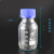 试剂瓶化学玻璃蓝盖试剂瓶1002505001000ml螺口瓶流动相玻璃 1000ml(蜀牛透明高硼硅蓝盖)
