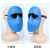 轻便烧电焊面罩屏焊工防烤脸头戴式氩弧焊帽子防护脸部简易蓝眼镜工业品 zx单独深色眼镜10付
