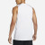 UABRAV夏季训练跑步篮球压缩紧身健身运动背心男坎肩无袖速干健身衣男款 白色 M