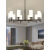 PDQ北欧客厅吊灯现代简约餐厅卧室黑色轻奢全屋套餐组合大气美式灯具 6头黑色[白光]