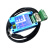 京仕蓝USB转RS232 485 422 TTL转换器CAN高速隔离DB9串口线抗扰防雷 UIC2100