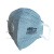 仁聚益KN95防护口罩 10只/盒 带呼气阀 活性炭颗粒 独立装 耳戴式 B01-1 KN95防护口罩-耳戴式