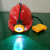 矿灯矿帽 安全帽帽灯安全帽橙色定做帽 矿用头盔煤矿可印字矿工矿 6A白色