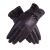 真皮手套冬季女士保暖手套批发户外羊皮手套加绒加厚防风防寒手套 HF351棕色毛 M