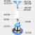 A-002洗地毯机器清洗机工厂手推式洗地机商用酒店单擦刷地机 洗地单刷版