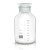 欧杜 广口瓶实验室试剂瓶高硼硅泡酒玻璃瓶5 1020斤装大容量带龙头 2500ml(透明)(一盒2个)