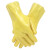 东亚 028 棉毛浸塑防油酸碱耐磨电镀工业浸塑劳保防护手套橡胶 浸塑手套 10双 DFDZ XL
