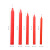 创悟邦 蜡烛 停电应急照明长杆蜡烛 FB1625 红色 细款1.2*16cm 10支
