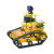 ROS机器人AI人工智能小车slam激光雷达导航路径规划树莓派Opencv 金色 12V 2200mAh 3B+标配高清摄像头