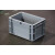 2316灰色蓝色加高小物流箱汽配专用箱300×200×175 灰色加平盖