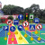幼儿园户外体育活动器械 儿童交通标志牌 模拟交通规则场景玩具 12件套