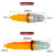 网标灯浮标航标信号灯铁路网位led闪光指示警示灯驱兽灯船用强光 一节电池单闪白