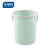 亿丽佳 坚纹压圈垃圾桶卫生桶办公纸篓垃圾干湿分类（7L颜色随机）