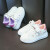 迪士尼（Disney）儿童小白鞋女童鞋2024年软底小童板鞋小女孩鞋子女宝运动鞋 白色511 31码内长19cm