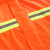 者也（ZYE）路政橘色雨衣环卫工人连体雨衣成人防水防汛桔色外卖长款雨衣骑行户外徒步可定制logo 长款 180码