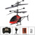 USB 充电耐摔遥控飞机直升机模型无人机感应行器儿童玩具男孩礼物 红色（标配） 小礼盒（英文包装）