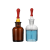 玻璃滴瓶 牙科药水滴药瓶 滴瓶头吸管 透明分装精油瓶 化学实验室 棕滴瓶【30ml】一套送胶帽