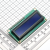 丢石头 字符型LCD液晶显示模块 1602 2004显示屏 带背光液晶屏幕 LCD1602，5V 蓝屏 5盒