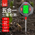 东美（Dongmei）土壤湿度检测仪植物花草花盆水分计ph值土地酸碱度仪器 酸碱/湿度/肥沃度/三合一检测
