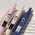国誉【Noritake联名】日本中性笔vividry小男孩和猫咪按动式速干高颜值黑水笔 【Norit (Noritake)蓝杆黑芯+5支笔芯