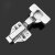 欧力顿二段力铰链液压自卸装3调节阻尼无力衣柜门烟斗铰 FT1塑胶柜门反弹器