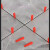 舒姆瓷砖小插片垫片隔缝定位器通用加宽家装找平器调节家用工具墙砖贴 【品质款红垫片】5mm-100片