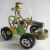 斯特林发动机小汽车蒸汽车物理实验科普科学小制作小发明玩具模型 石英玻璃款