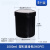 塑料直身瓶直口瓶 HDPE广口瓶 涂料油墨罐 样品瓶罐100/150/250/300/500/100 1000ml黑色5个