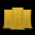 美奥帮 YM1059 亮黄色编织袋防水防汛蛇皮袋子沙土袋打包塑料编织袋 100*150cm
