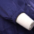 永霏 藏蓝色防静电服 套装劳保服分体式 夏季长袖 透气款工作服 一套 上衣+裤子 