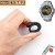 不锈钢硅胶橡胶手表带男女适合CASIO卡西欧G-SHOCK GST-W300 400G S120 黑色黑扣