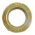 凤达 国标铜芯电线 单芯单股铜线 BV4平方 黄绿色 1米