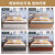 简翔（JIANXIANG）床实木双人床高箱储物床现代简约主卧婚床卧室家具板式床 浅胡桃色+5厘米3E硬棕垫 1.2*2米【实木板】