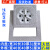 定制适用室外地漏下水口井盖庭院窖花岗岩雨水篦子石材水沟盖板大理石排水 带框长40宽40厚5/厘米芝麻J