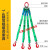 适用起重柔性吊带吊绳2腿3腿4腿吊装带扁平吊带组合索具吊钩3/5吨10吨 客服询价