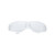 劳保佳 激光防护眼镜 护目镜 IPL眼镜 现货劳保眼镜 黑灰色 普通款 100副装