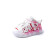 Supnba21女童春夏季运动鞋2024新款儿童鞋拼色高帮板鞋韩版小女孩老爹鞋 粉红色 27码内长17.7cm