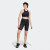 阿迪达斯 （adidas）女式紧身中裤高腰跑步骑行短裤 black Medium