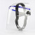 汉河全透明有机玻璃防护面罩防溅防烫伤防冲击厨房炒菜面罩企业定制