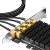 元族工控自动化TL-WDN8280 双频3200M千兆无线PCIe网卡 台式机 wi TL-WDN5280AC650双频PCI-E