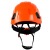 达林韦尔 安全帽工地 abs 头盔工程 建筑 救援队 高空作业 防砸 国标 印字  橙色 