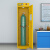 知旦 气瓶储存柜 单瓶一代报警器 全钢气瓶柜液化气存储柜实验室安全柜可定制 ZD202 黄色