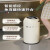 定制英国merun智能感应垃圾桶厨房卫生间大容量厕所客厅带盖 金色 6L配万向轮垃圾袋